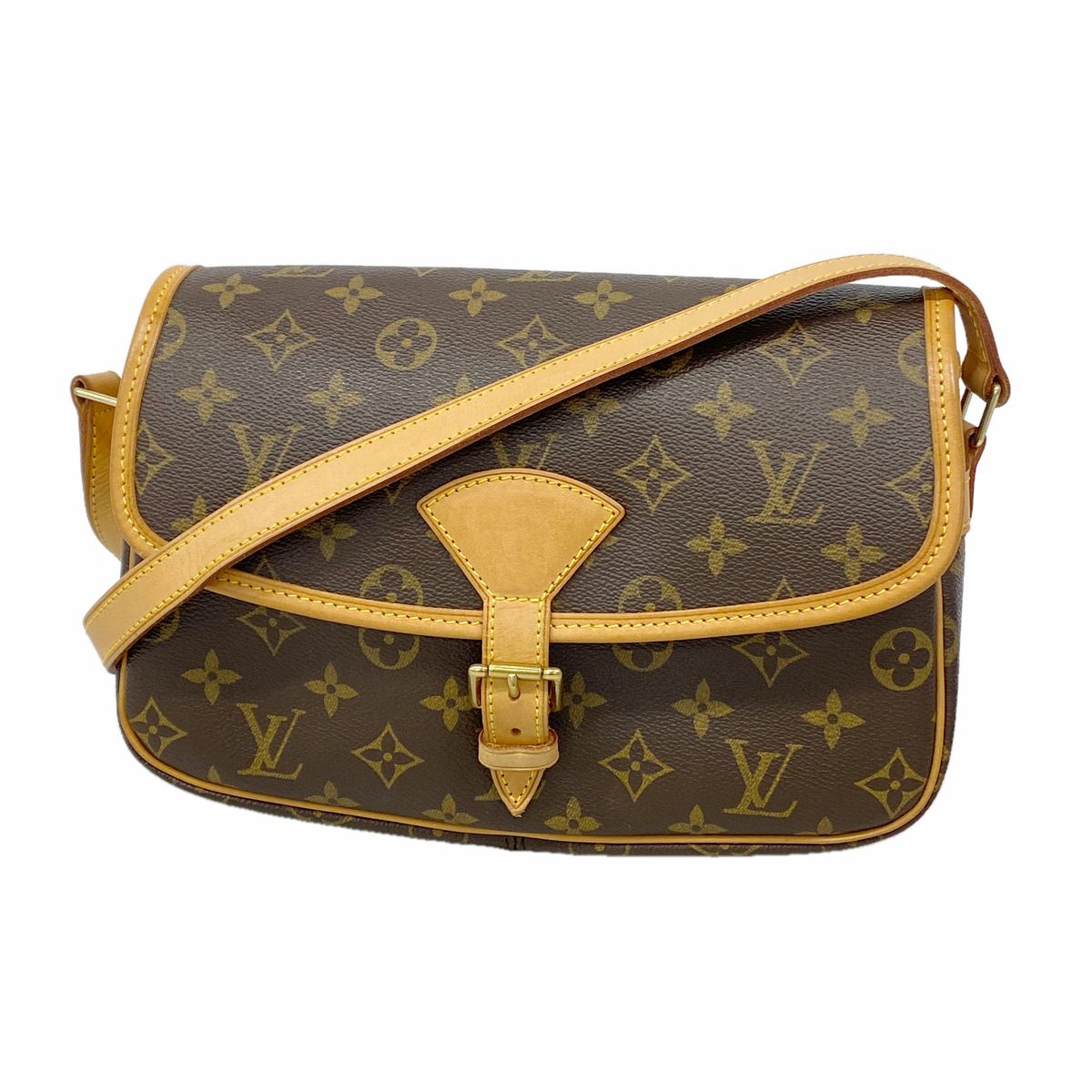 Louis Vuitton Shoulder Bag Monogram Solonge Brown