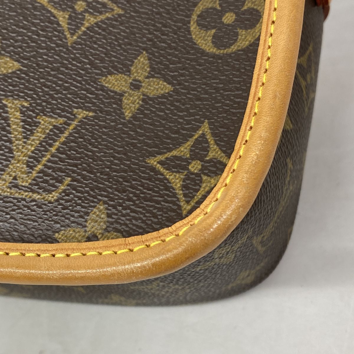 Louis Vuitton Shoulder Bag Monogram Solonge Brown — view 7