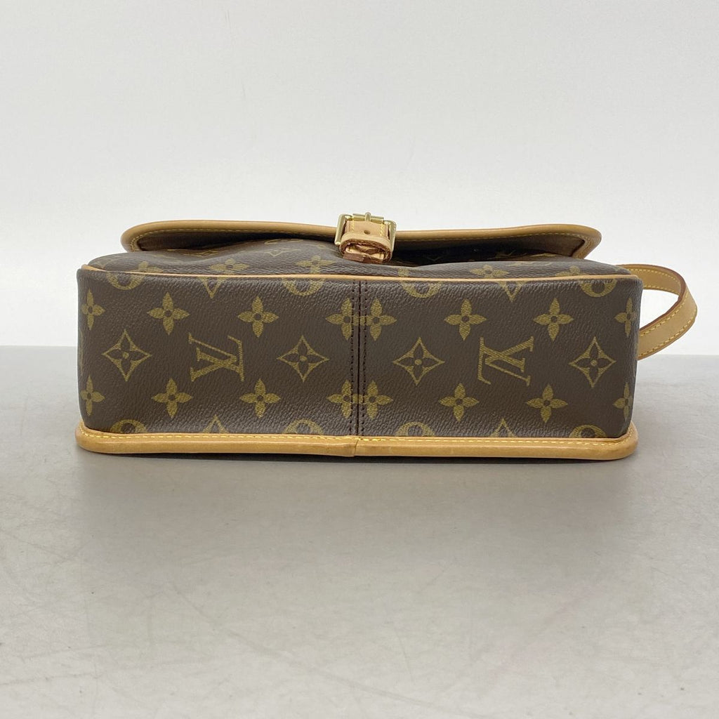 Louis Vuitton Shoulder Bag Monogram Solonge Brown — view 3