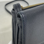 Louis Vuitton Shoulder Bag Monogram Empreinte Twice Noir — view 7