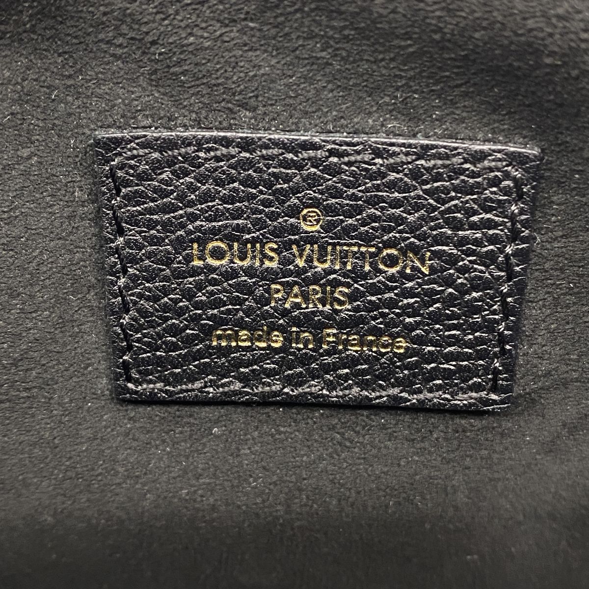 Louis Vuitton Shoulder Bag Monogram Empreinte Twice Noir — view 5
