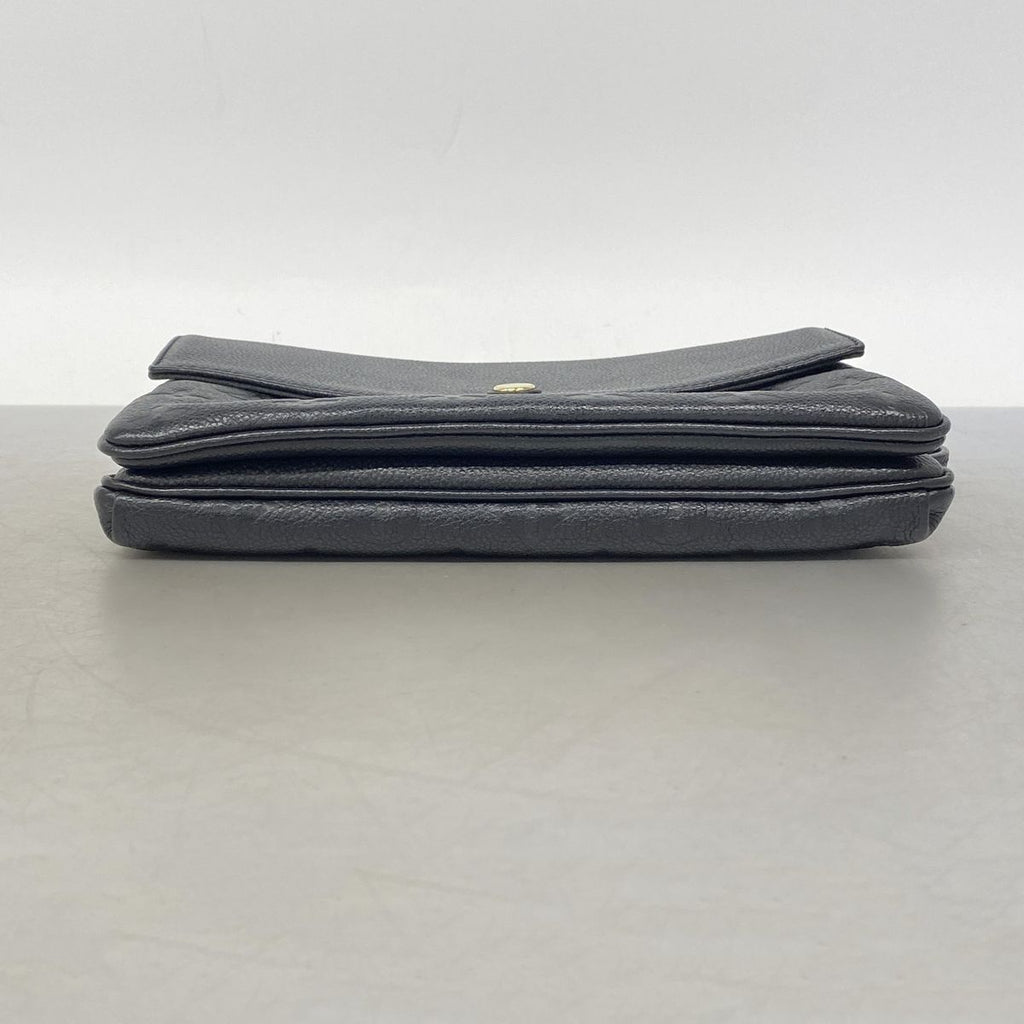 Louis Vuitton Shoulder Bag Monogram Empreinte Twice Noir — view 3