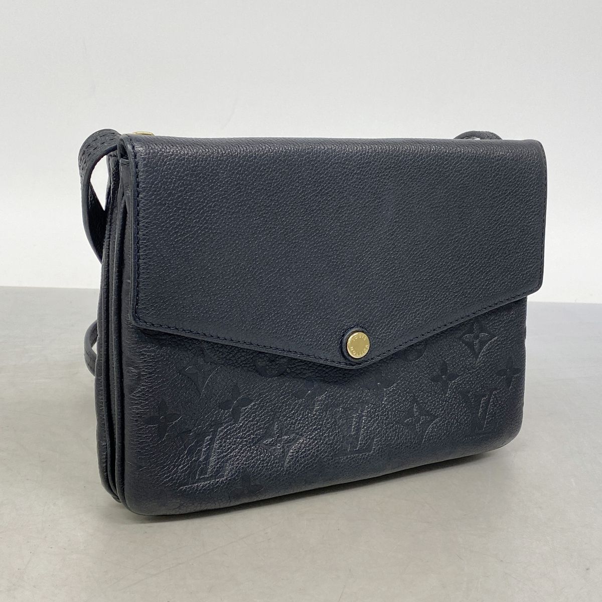 Louis Vuitton Shoulder Bag Monogram Empreinte Twice Noir — view 2