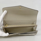 Louis Vuitton Wallet Monogram Empreinte Bicolor Portefeuille Sarah Tourterelle — view 3