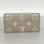 Louis Vuitton Wallet Monogram Empreinte Bicolor Portefeuille Sarah Tourterelle — view 6