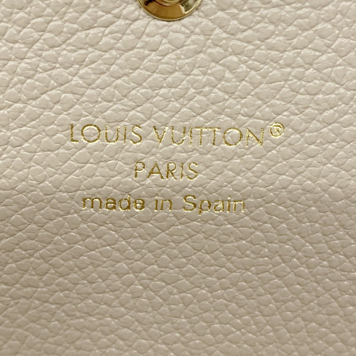 Louis Vuitton Wallet Monogram Empreinte Bicolor Portefeuille Sarah Tourterelle — view 4