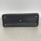 Dior Handbag Cannage Lady Leather Black Gold — view 3