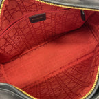 Dior Handbag Cannage Lady Leather Black Gold — view 4