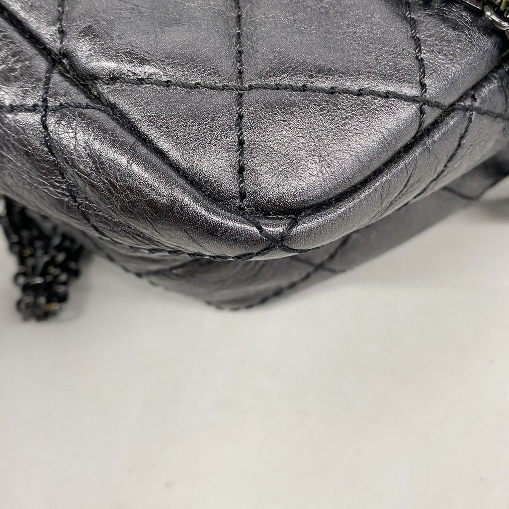 Chanel Shoulder Bag 2.55 Calfskin Black — view 6