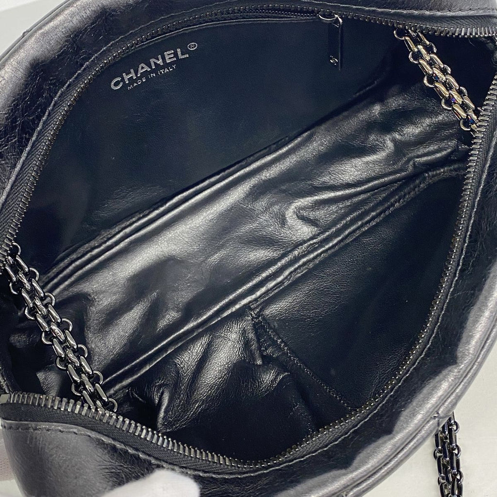 Chanel Shoulder Bag 2.55 Calfskin Black — view 4