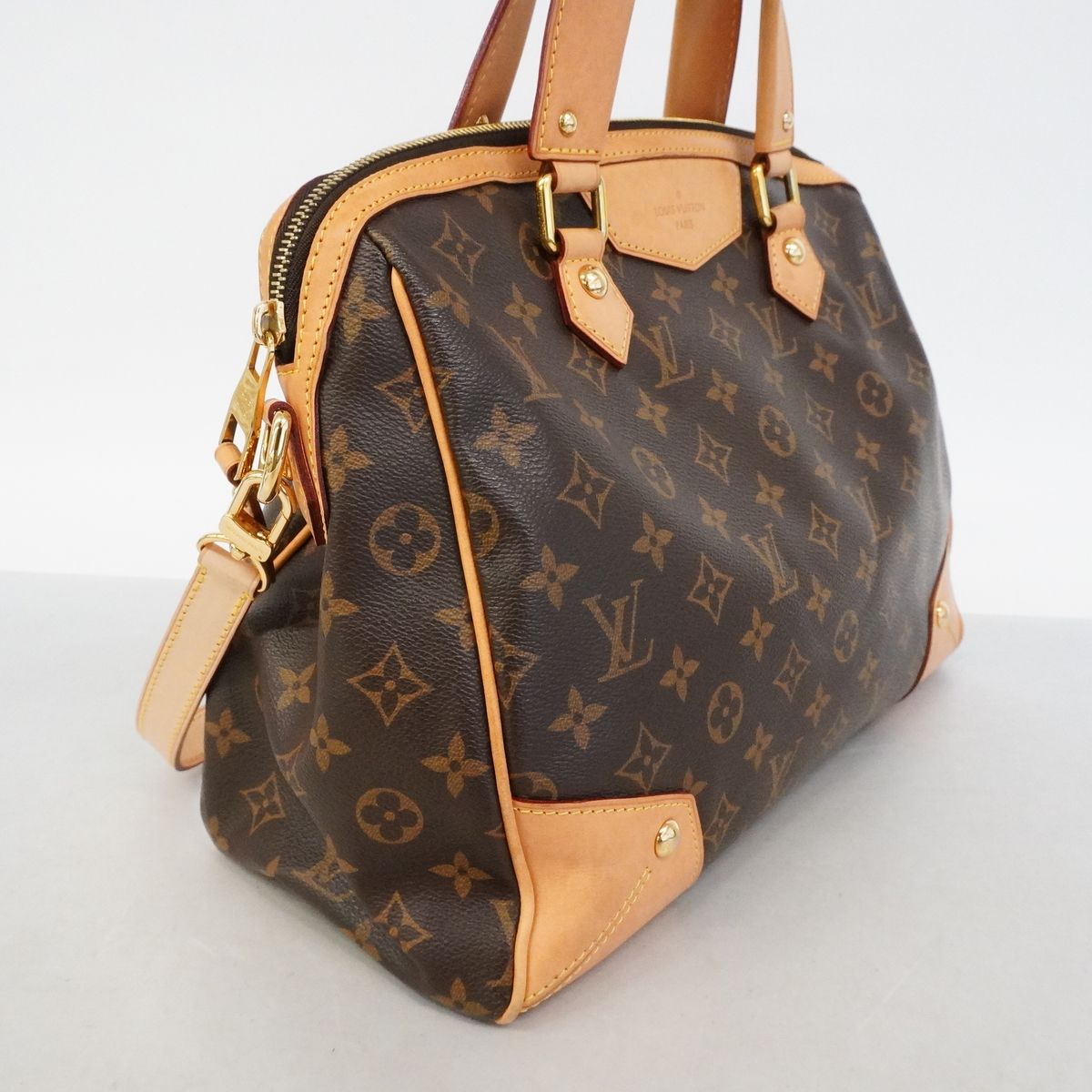 Louis Vuitton Handbag Monogram Retiro PM Brown 2-Way Bag — view 2
