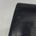 Chanel Wallet Camellia Leather Black Gold — view 7