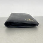 Chanel Wallet Camellia Leather Black Gold — view 2
