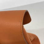 Hermes Tote Bag Valparaiso PM Toile Chevron Orange Silver — view 7