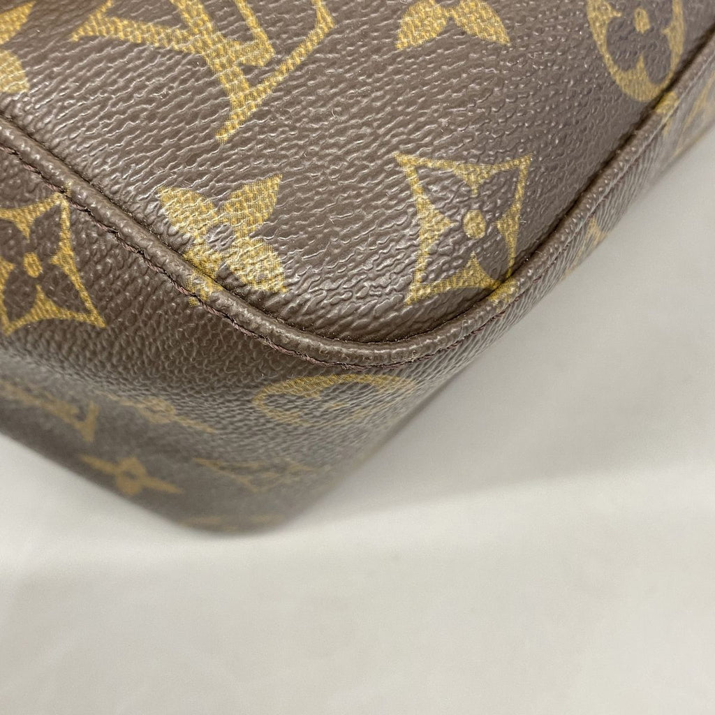 Louis Vuitton Shoulder Bag Monogram Looping GM Brown — view 6