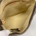 Louis Vuitton Shoulder Bag Monogram Looping GM Brown — view 4