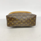 Louis Vuitton Shoulder Bag Monogram Looping GM Brown — view 3