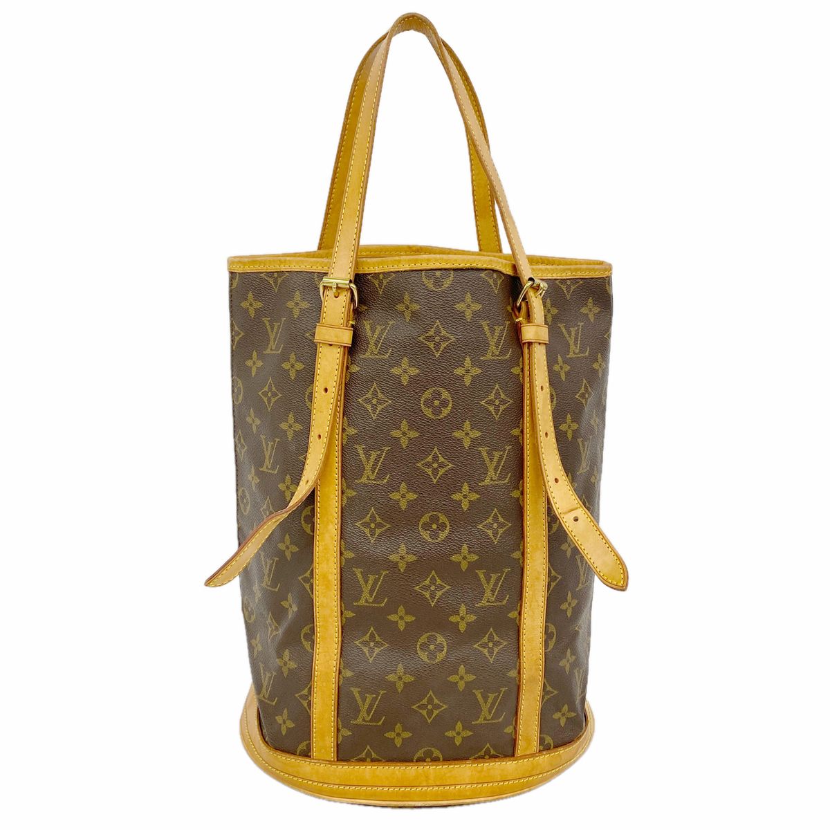 Louis Vuitton Tote Bag Monogram Bucket GM Brown