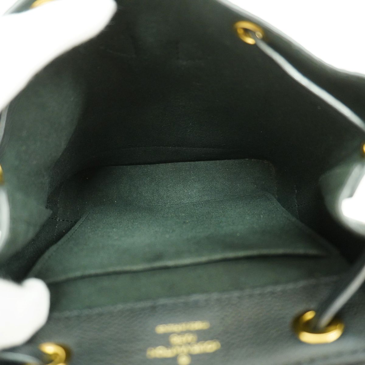 Louis Vuitton Backpack Taurillon Lockme Mini Noir — view 4