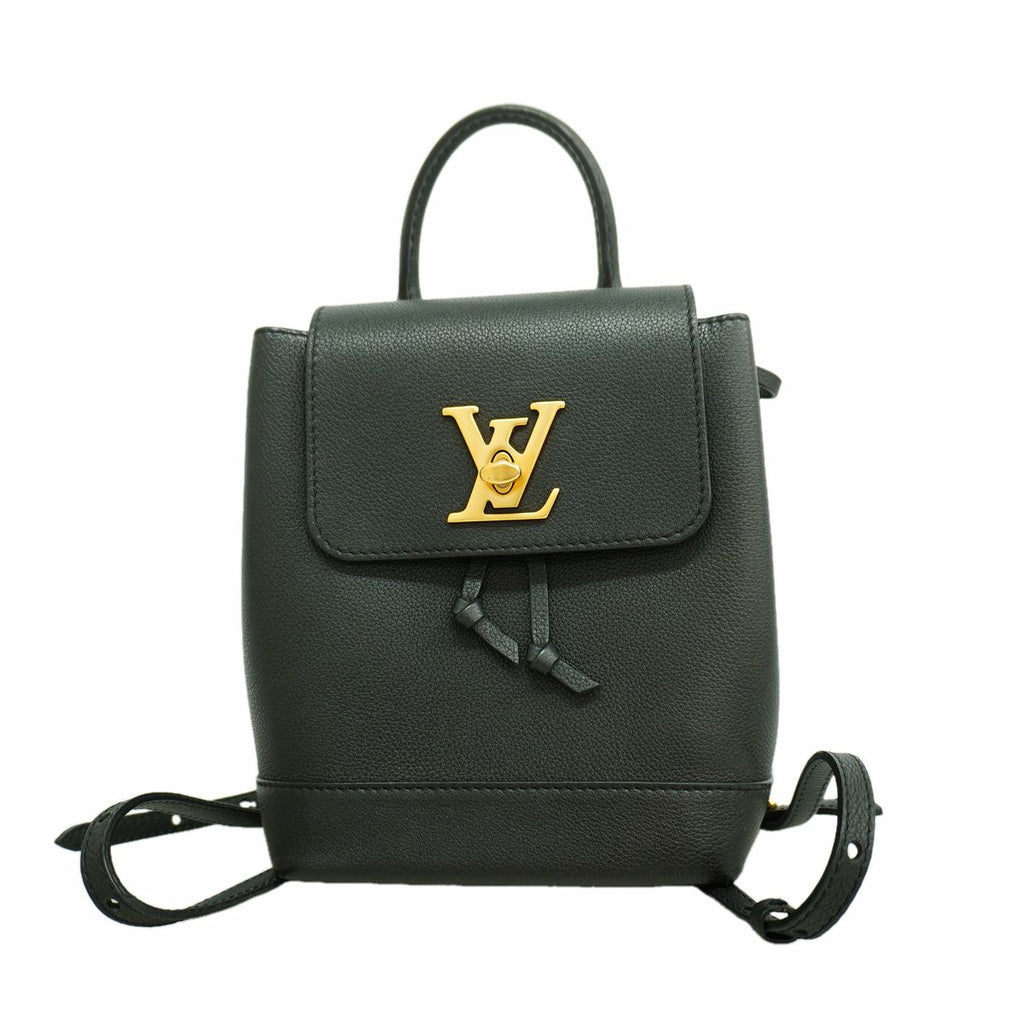 Louis Vuitton Backpack Taurillon Lockme Mini Noir