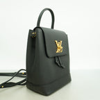 Louis Vuitton Backpack Taurillon Lockme Mini Noir — view 2