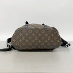 Louis Vuitton Backpack Monogram Macassar Christopher MM Brown — view 3