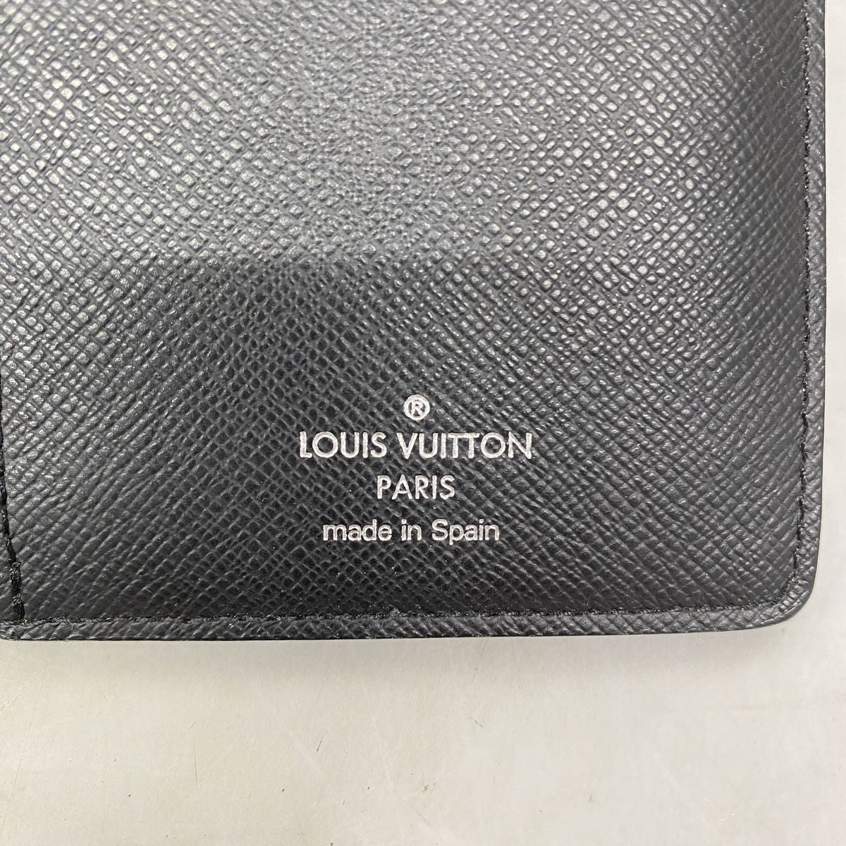 Louis Vuitton Wallet Damier Graphite Portefeuille Brazza Black — view 4