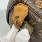 Louis Vuitton Handbag Monogram Speedy 35 Brown — view 8