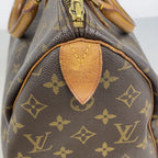Louis Vuitton Handbag Monogram Speedy 35 Brown — view 5