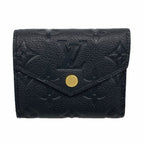 Louis Vuitton Trifold Wallet Monogram Empreinte Portefeuille Zoe Noir