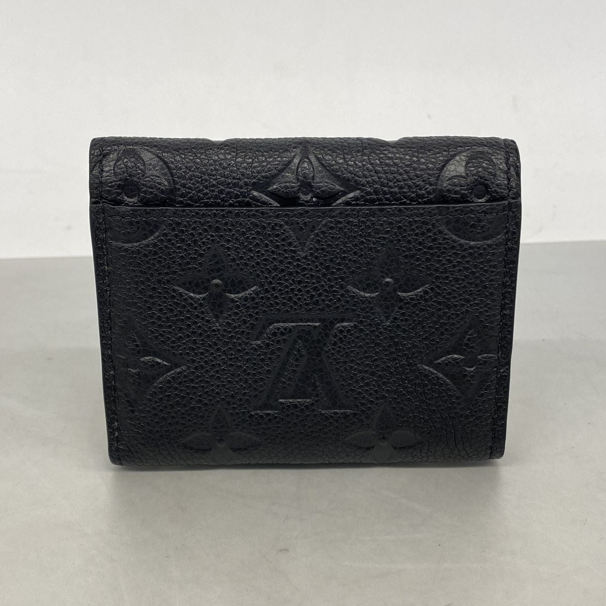 Louis Vuitton Trifold Wallet Monogram Empreinte Portefeuille Zoe Noir — view 7