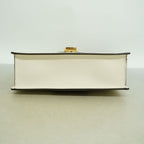 Gucci Shoulder Bag Sherry Line Leather Ivory Gold — view 3