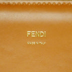 Fendi Tote Bag Sunshine Leather Brown Gold 2-Way — view 5