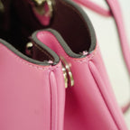 Dior Handbag Lady Leather Pink Silver 2-Way Bag — view 7