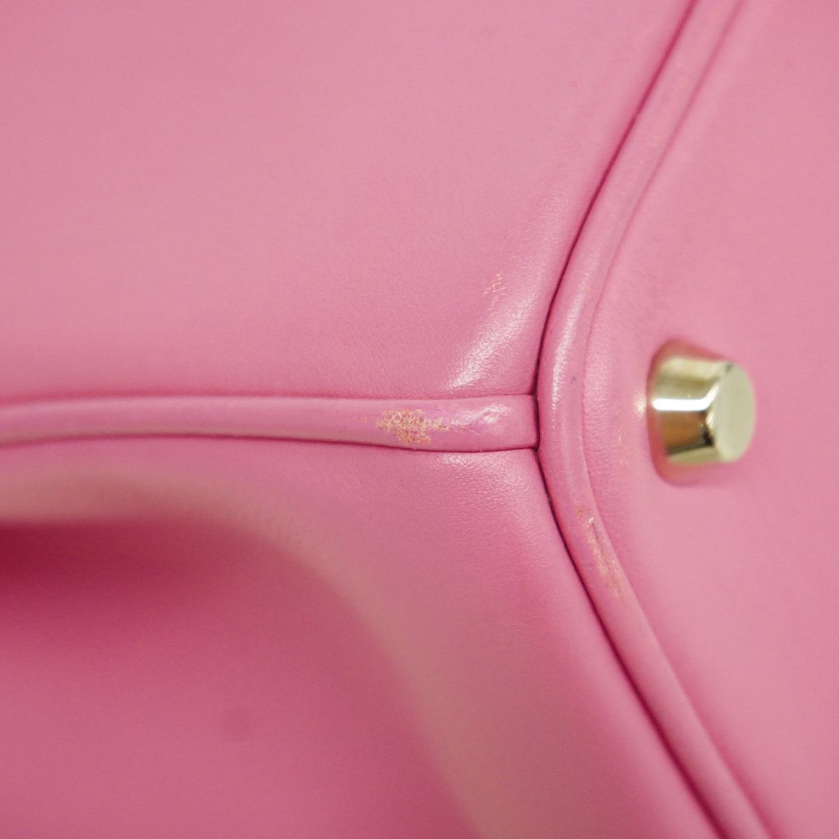 Dior Handbag Lady Leather Pink Silver 2-Way Bag — view 6
