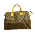 Louis Vuitton Handbag Monogram Speedy 30 Brown