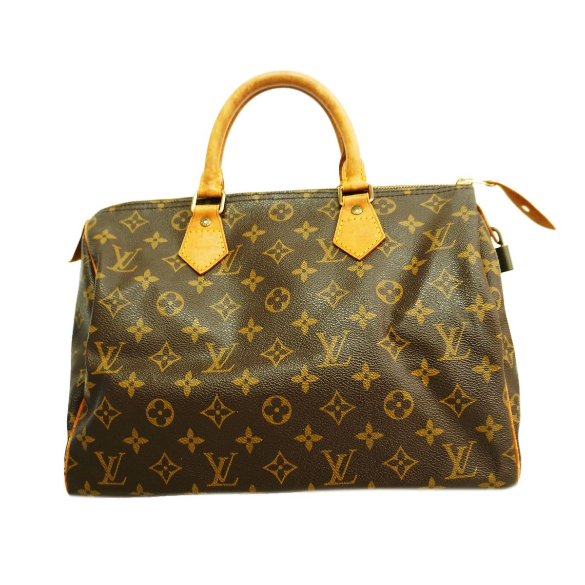 Louis Vuitton Handbag Monogram Speedy 30 Brown