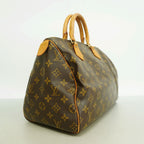 Louis Vuitton Handbag Monogram Speedy 30 Brown — view 2