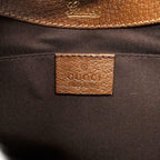 Gucci Handbag GG Canvas New Jackie Brown Gold — view 5