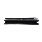 Chanel Wallet on Chain Quilted Caviar Leather Black Gold Shoulder Bag — view 3