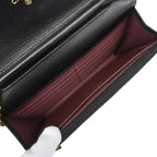 Chanel Wallet on Chain Quilted Caviar Leather Black Gold Shoulder Bag — view 4