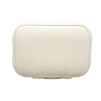 Chanel Vanity Bag Quilted Lambskin White Champagne Gold — view 3