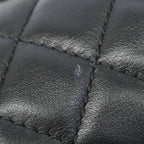 Chanel Shoulder Bag Boy Lambskin Black Silver — view 6