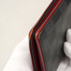Louis Vuitton Wallet Damier Graphite Portefeuille Brazza Black Bordeaux — view 6