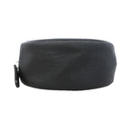 Chanel Shoulder Bag Quilted CC Filigree Caviar Leather Black Gold — view 3