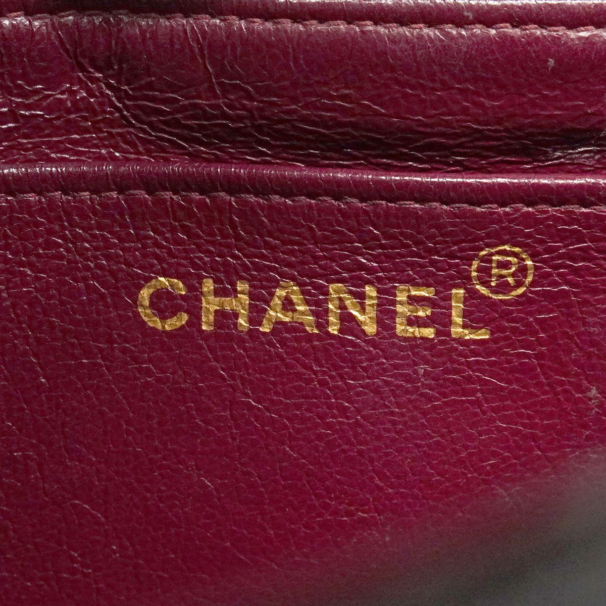 Chanel Shoulder Bag Quilted Lambskin Black Gold — view 5