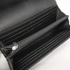 Chanel Wallet Coco Boy Patent Leather Black Silver — view 4