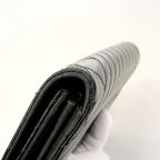 Chanel Wallet Coco Boy Patent Leather Black Silver — view 6