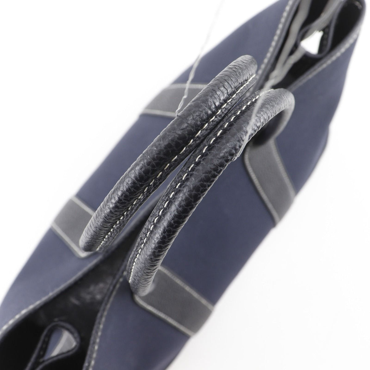 Hermes Garden Party TPM Toile Officier Navy H Handbag — view 5