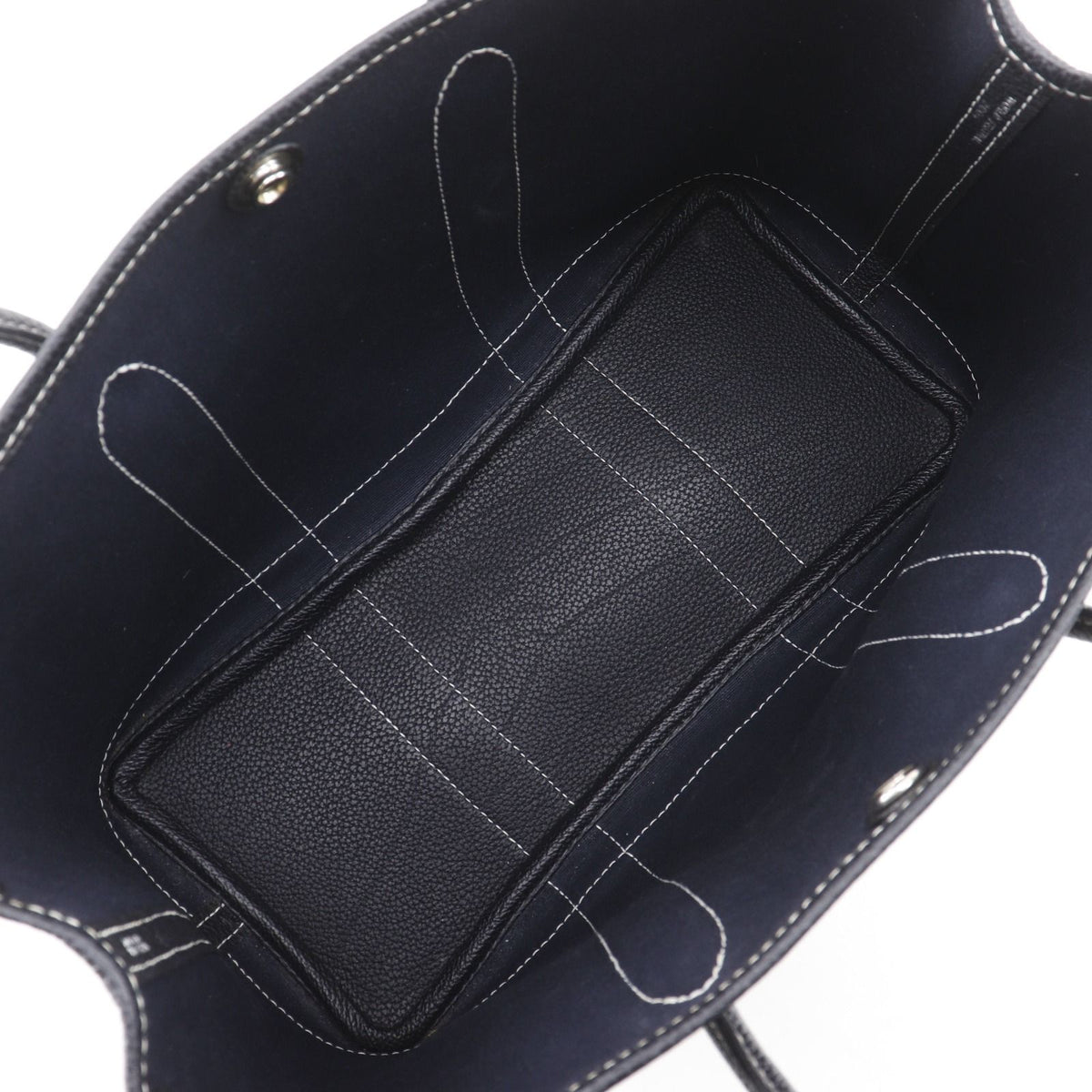 Hermes Garden Party TPM Toile Officier Navy H Handbag — view 6